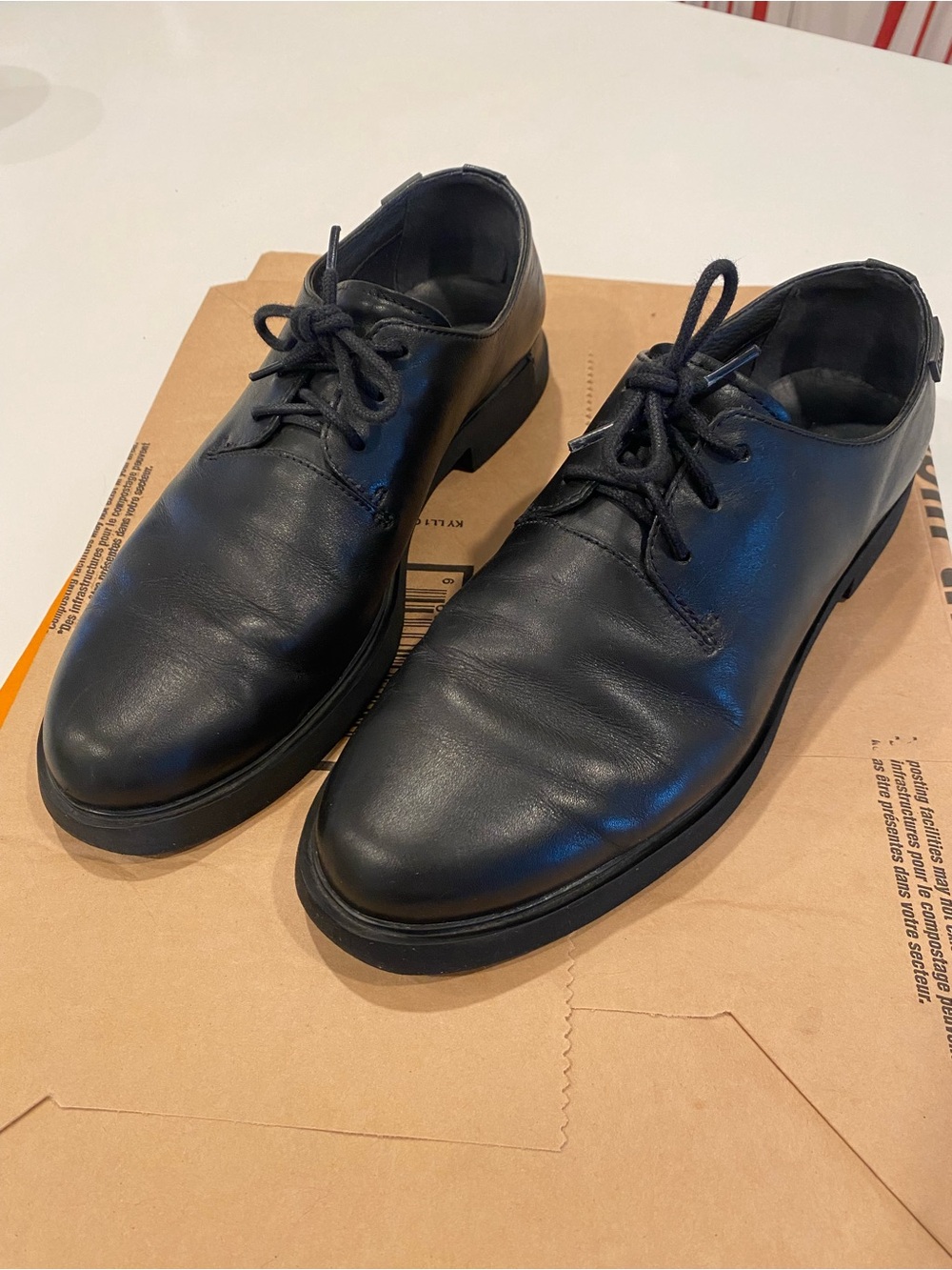 Camper leather super lightweight loafers